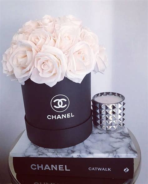 chanel stickers for flower boxes|Chanel recycled bags.